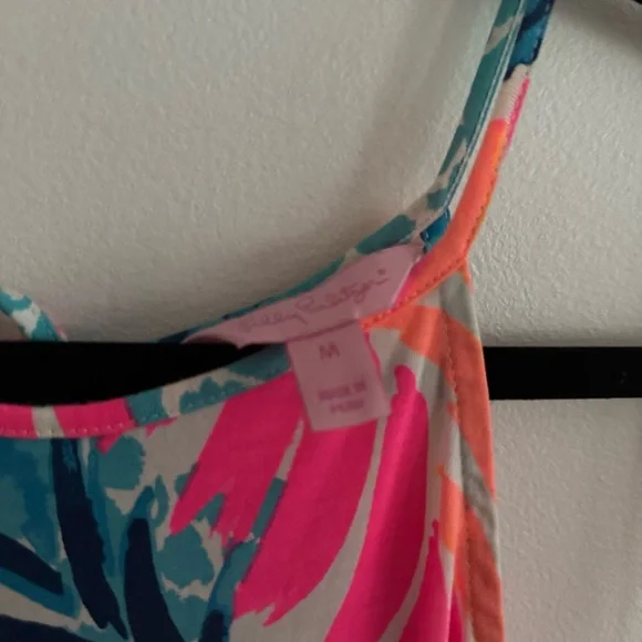 Lilly Pulitzer Margot Swing Dress - Pineapple Print || SZ M - Picture 7 of 7